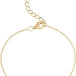 PAVOI 14K Gold Plated Cubic Zirconia Solitaire Diamond Bracelet | Bridesmaid Bracelets | Gold Bracelets for Women